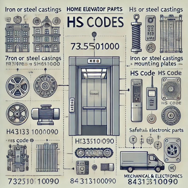 Elevator Parts HS Code